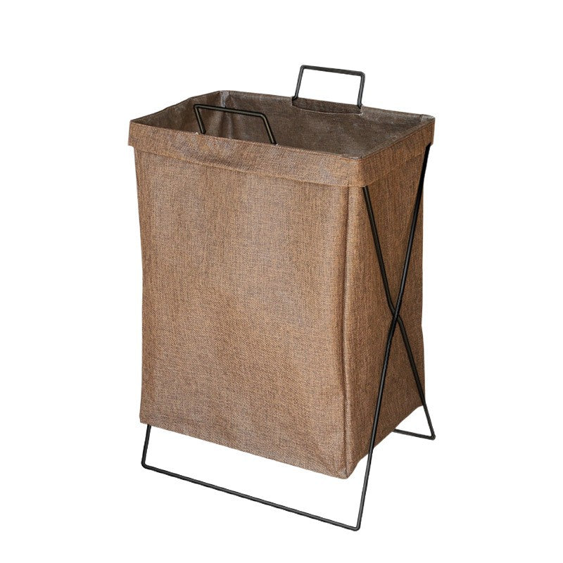Laundry basket with sturdy frame