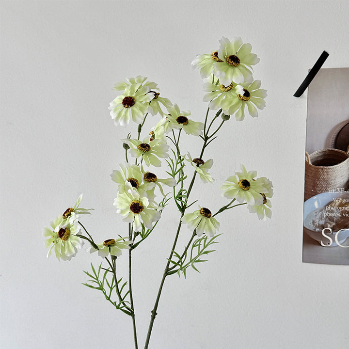 Realistic Decorative Flower Stem Bouquet