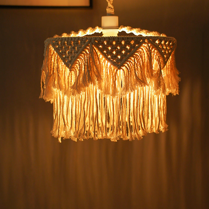 Macramé Pendant Light Shade