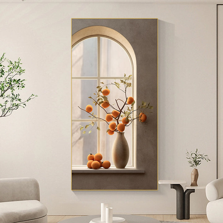 Decorative Artificial Orange Blossom Arrangement