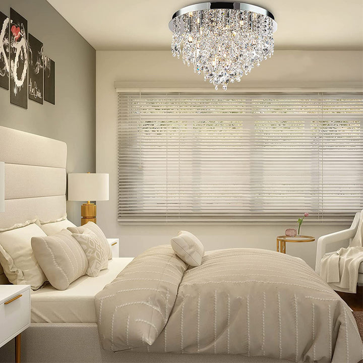 Crystal Drop Ceiling Light