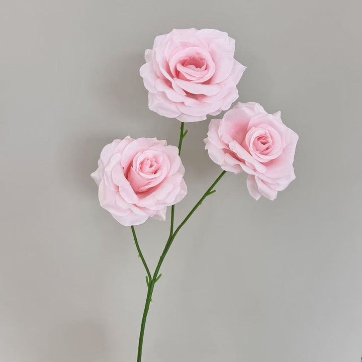 Luxurious Faux Rose Floral Stem