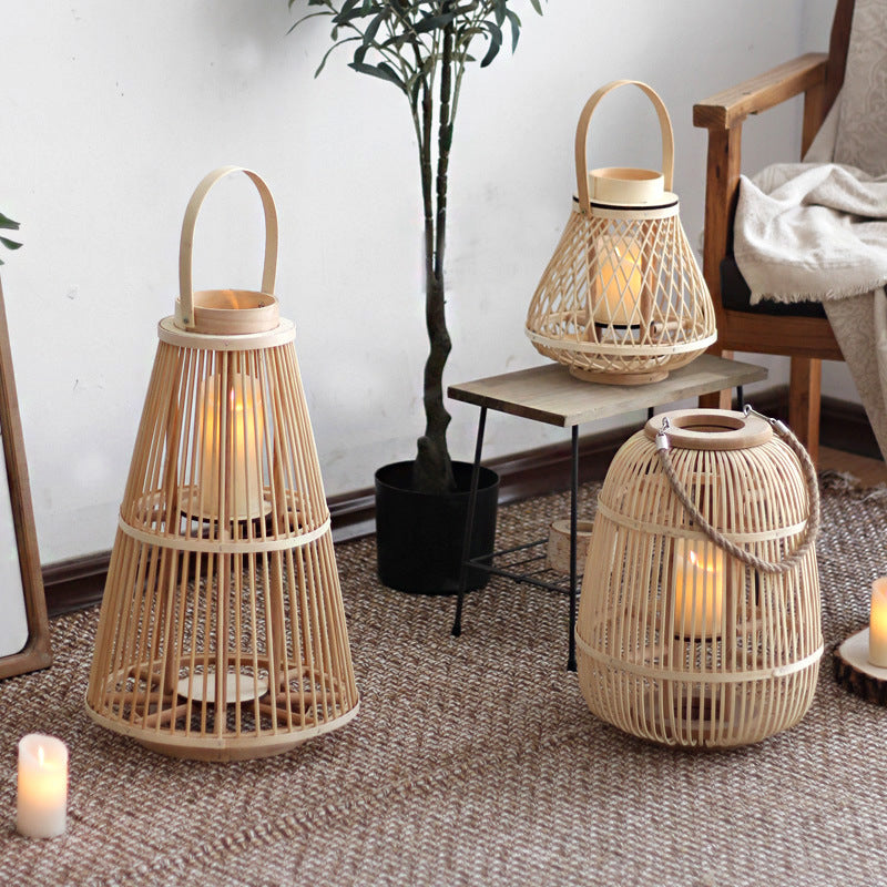 Stylish Rattan Lantern