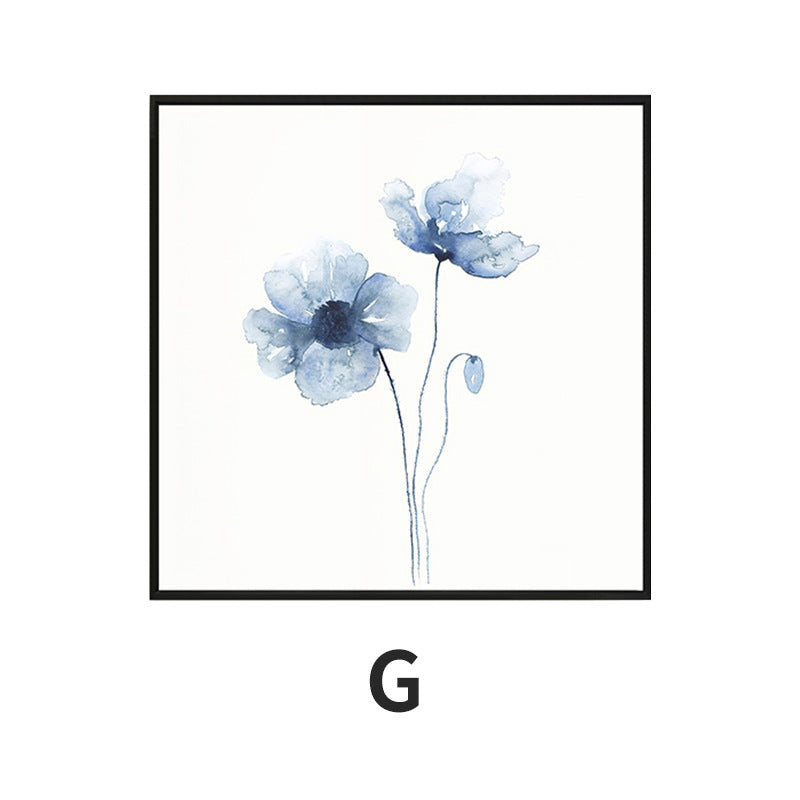 Abstract Grid Pattern Framed Art Print