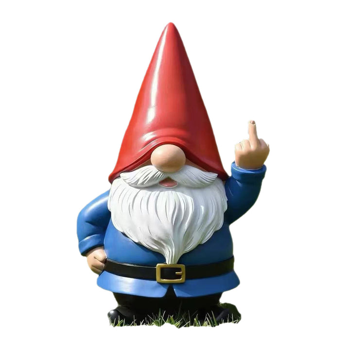 Funny Garden Gnome Figure