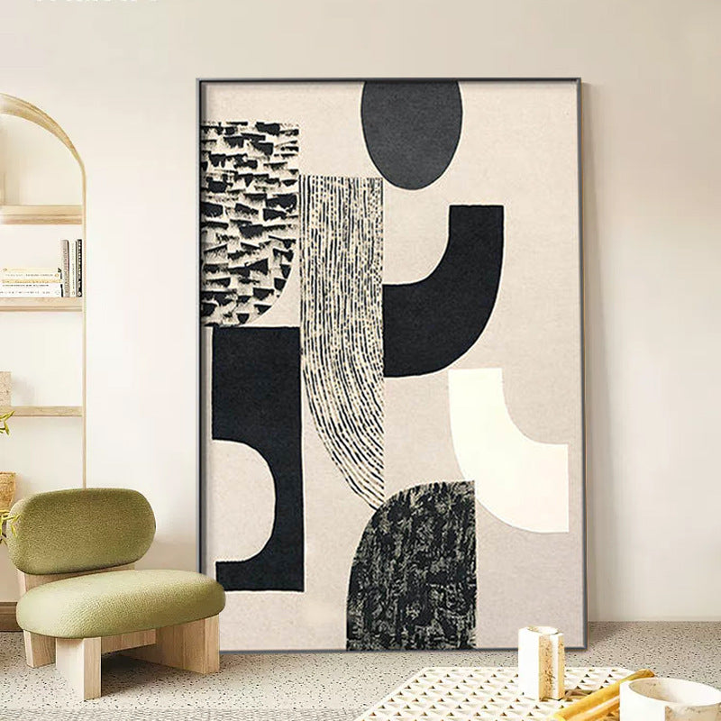 Abstract Textured Canvas Artwork