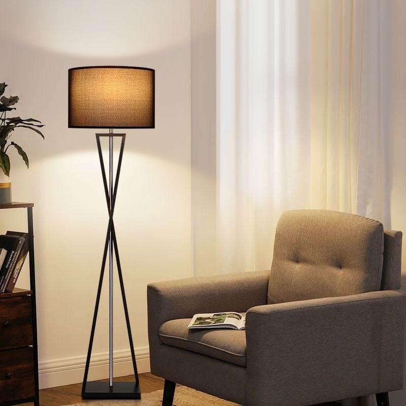 Modern geometric floor lamp