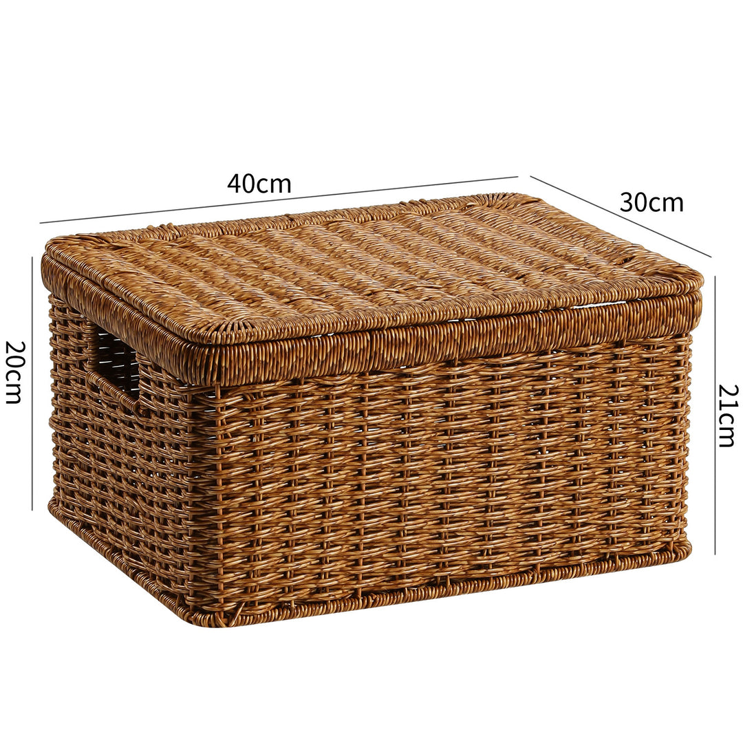 Elegant Handcrafted Basket Storage Box