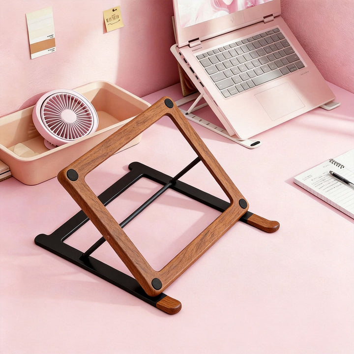 Adjustable Folding Laptop and Tablet Riser Stand