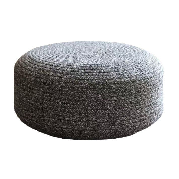 Handcrafted seat pouf