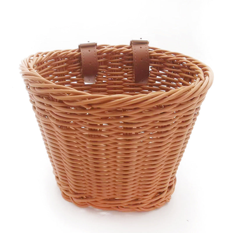 Robust bicycle accessory basket