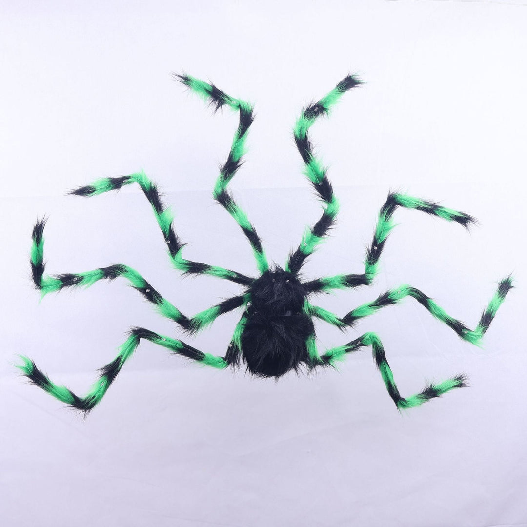 Creepy Halloween Spider Decoration with LED Lighting