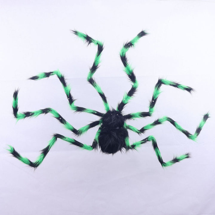 Creepy Halloween Spider Decoration with LED Lighting