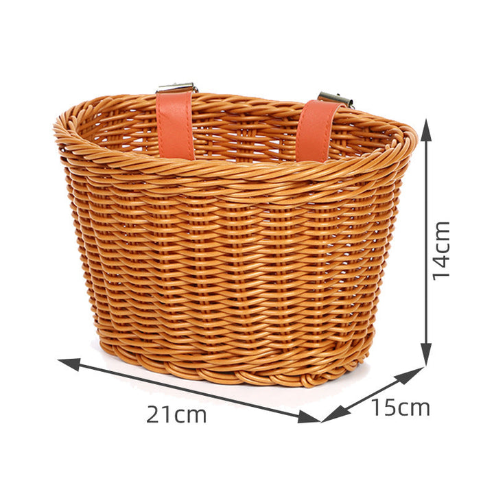 Woven Storage Basket with Handles