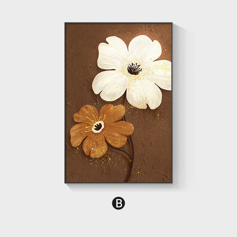 Framed Botanical Floral Artwork