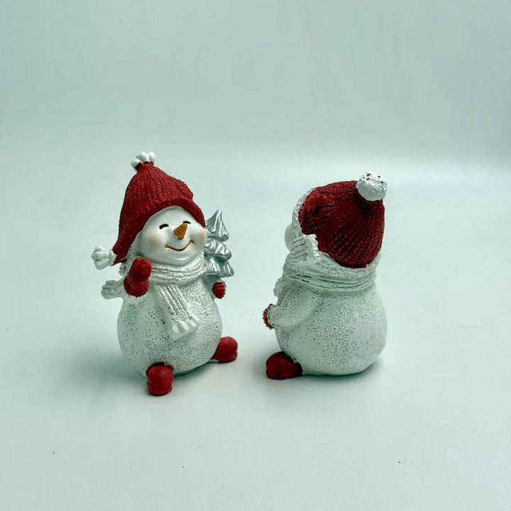 Friendly Santa Claus decorative figure