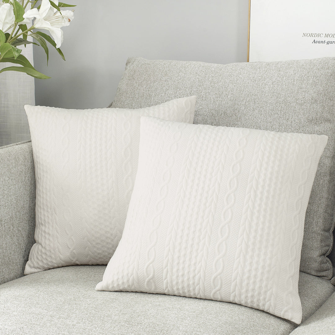 Textured Throw Pillow