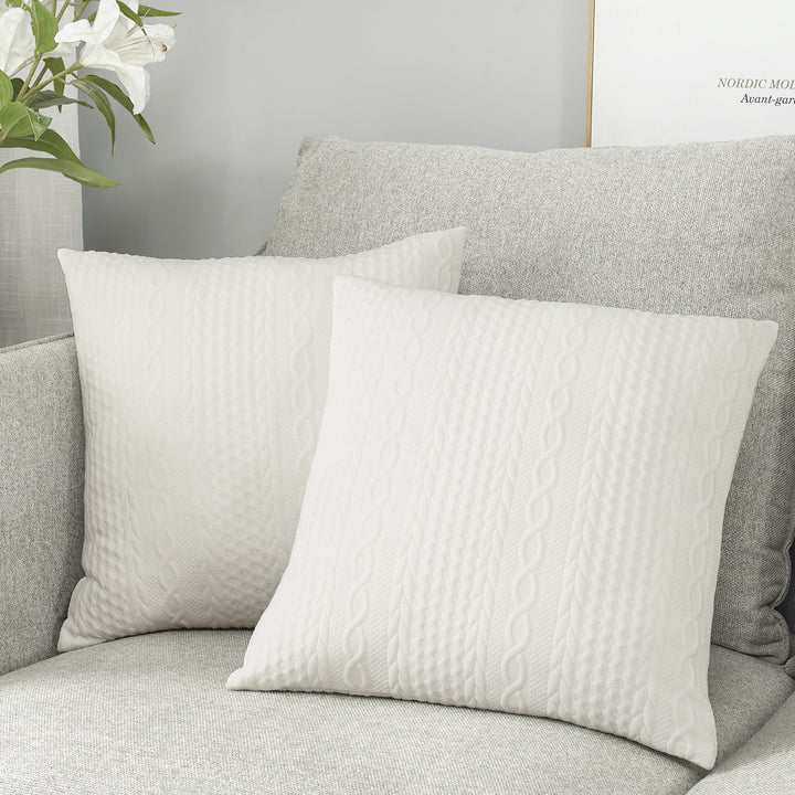 Textured Throw Pillow
