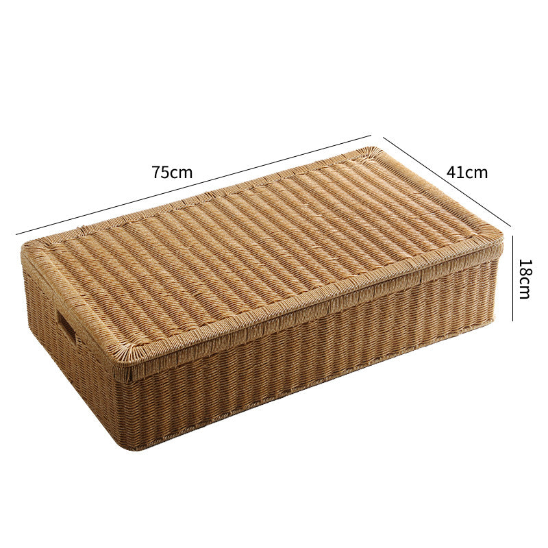 Handwoven Decorative Storage Trunk