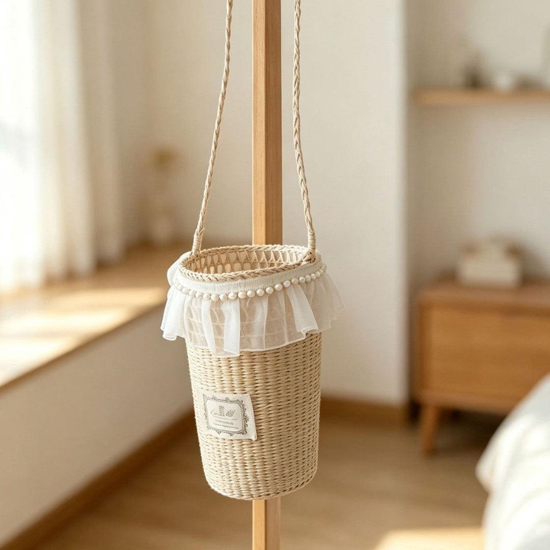 Decorative Woven Wall Planter