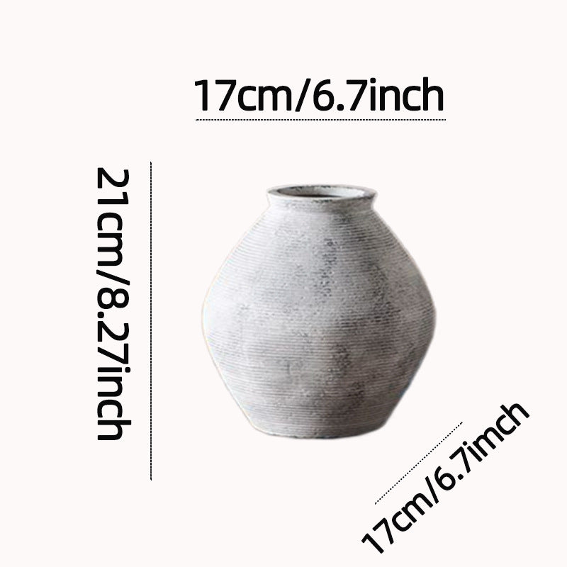 Decorative ceramic vase