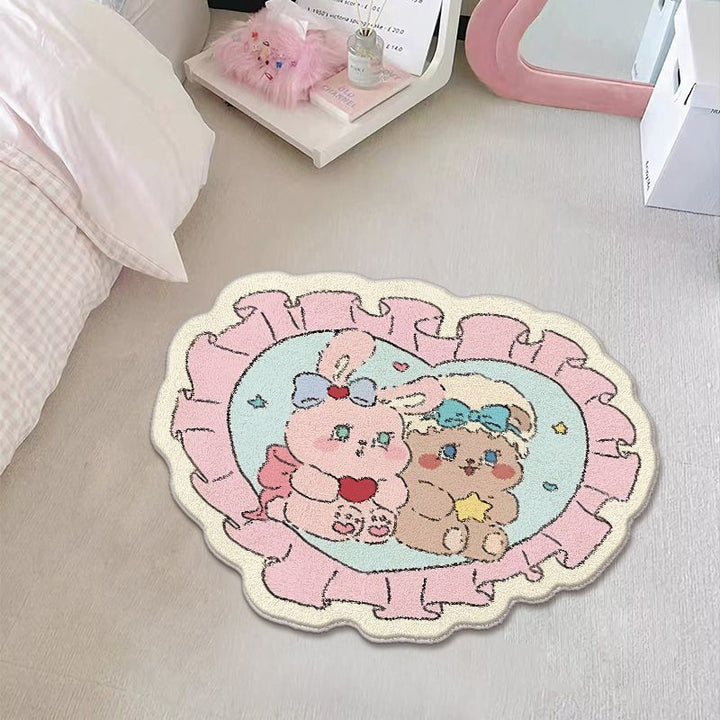 Adorable Cartoon Bear Area Rug