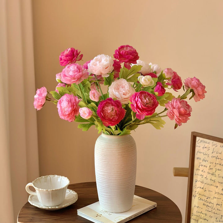 Realistic Artificial Peony Stem Arrangement