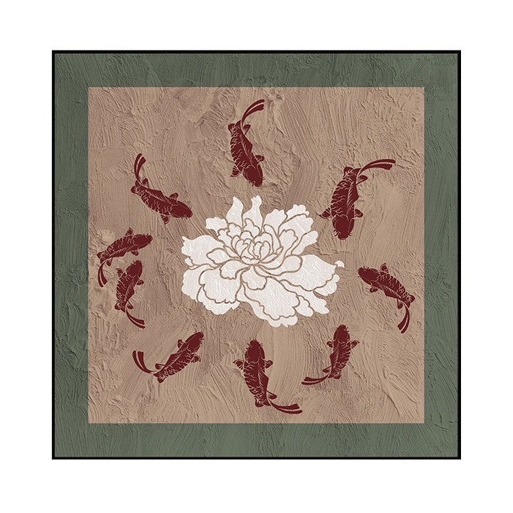 Framed Botanical Leaf Wall Art