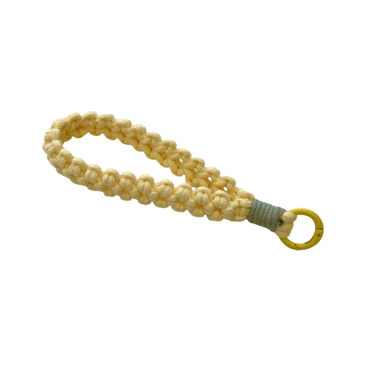 Braided Macrame Keychain Holder