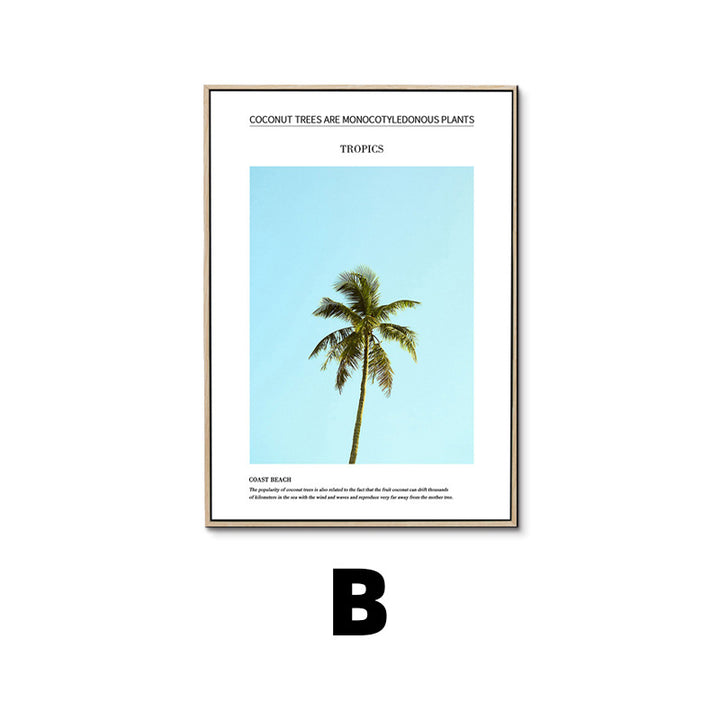 Coastal Landscape Framed Art Print