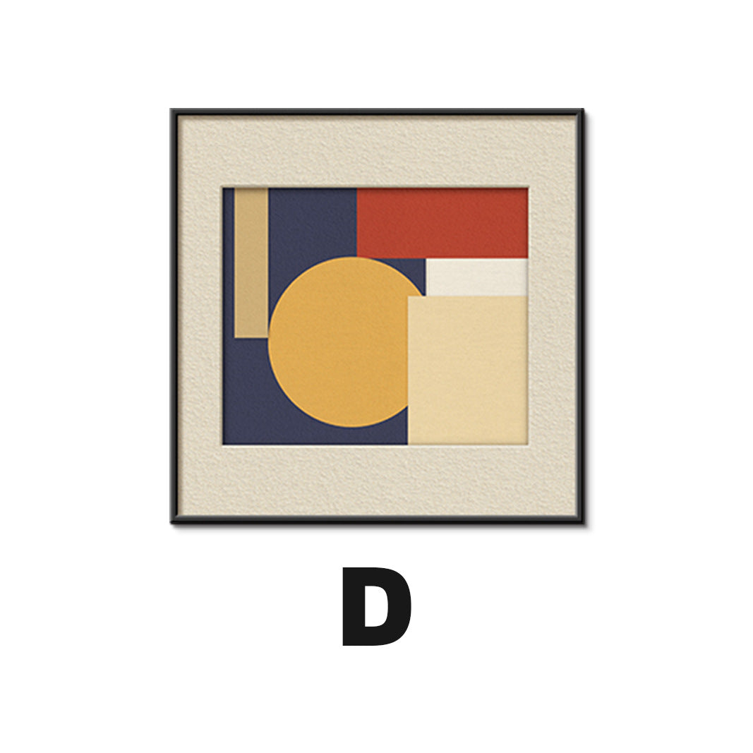 Framed Abstract Landscape Art