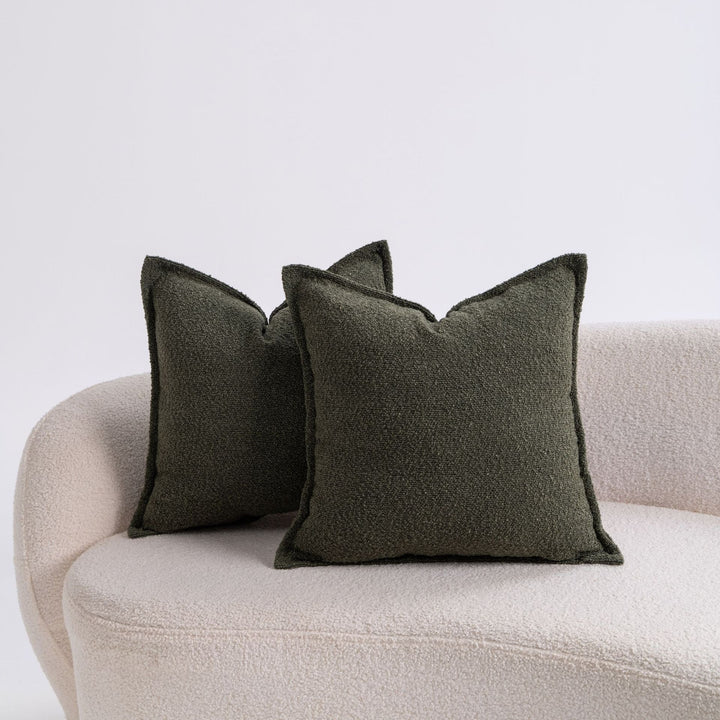 Textured Plush Square Pillow