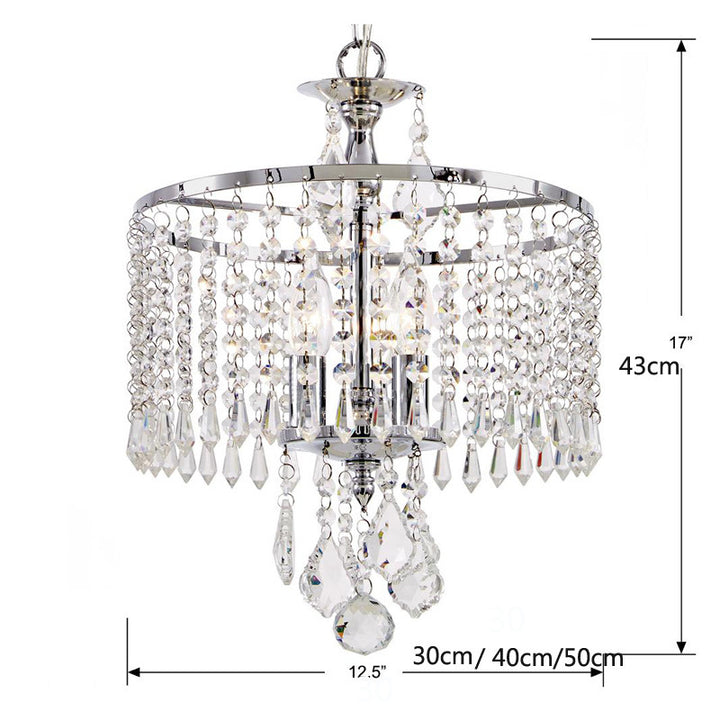 Crystal Drop Chandelier