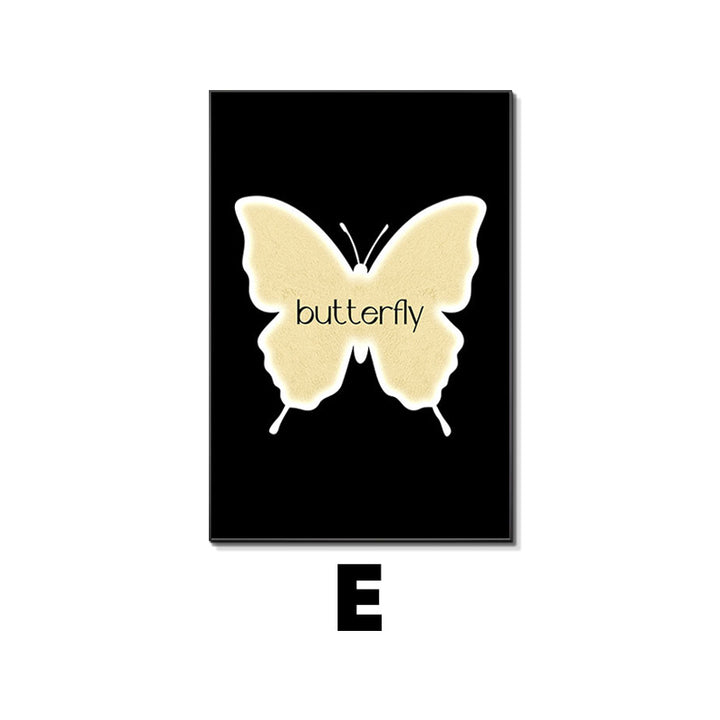 Butterfly-Themed Wall Art Print