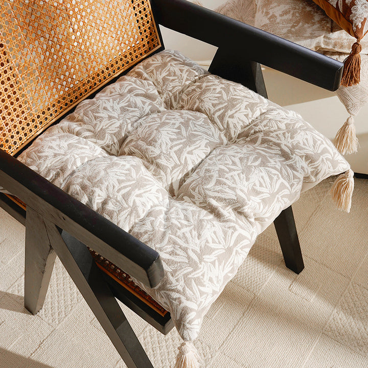 Floral Print Decorative Floor Cushion