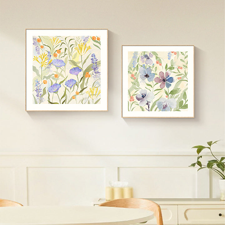 Floral Watercolor Wall Art