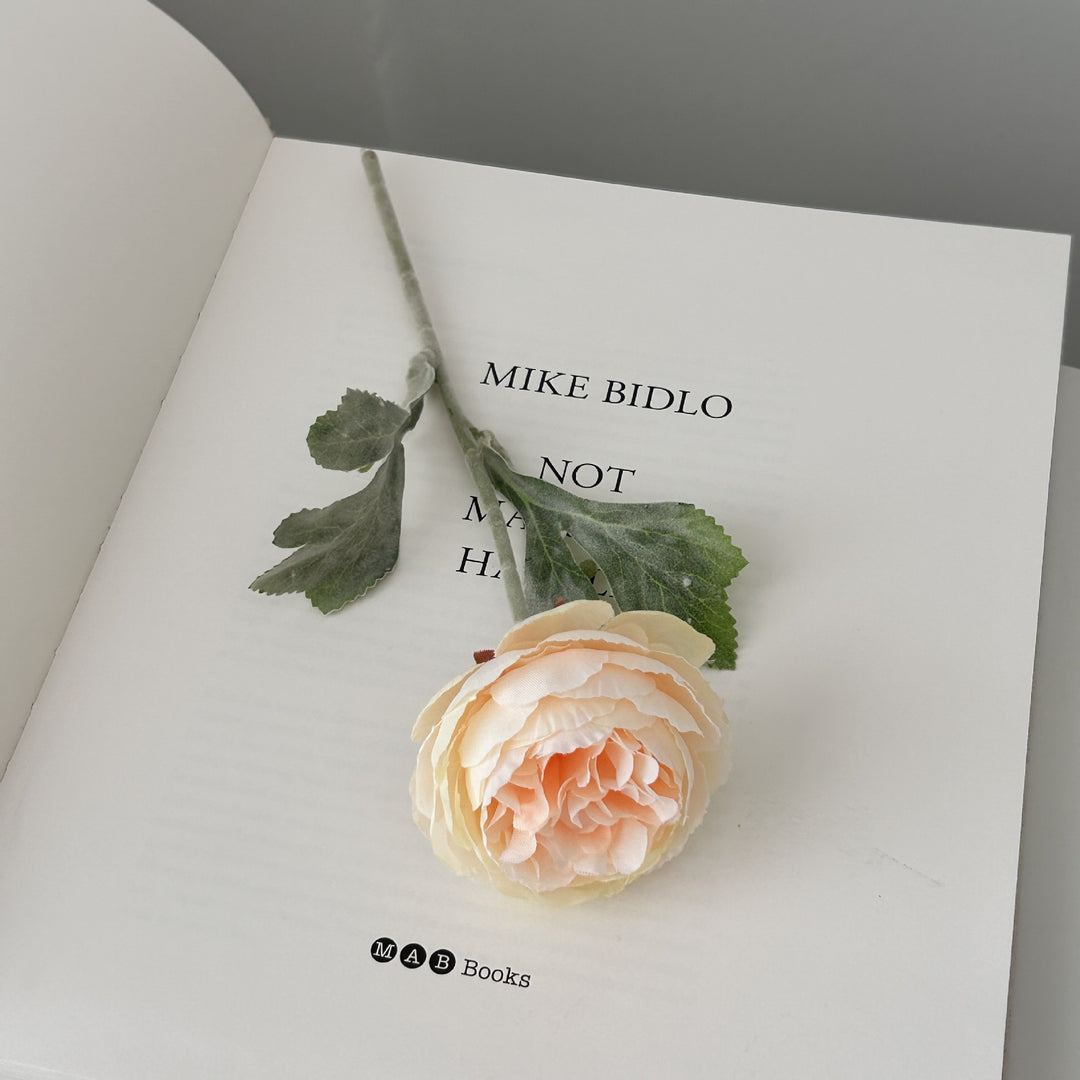 Realistic Fabric Rose Stem