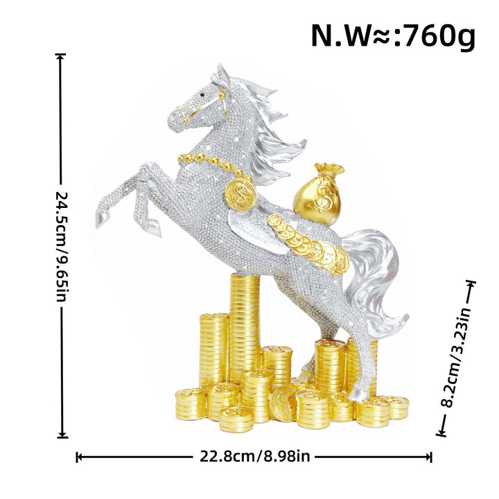Decorative horse figure