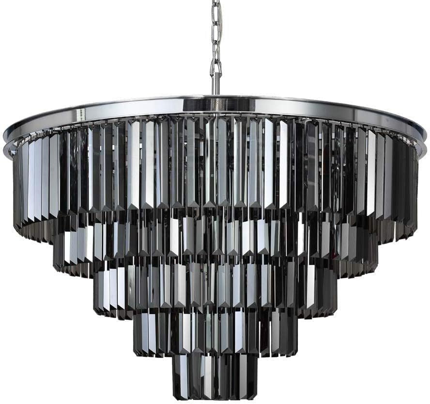 Crystal animal chandelier