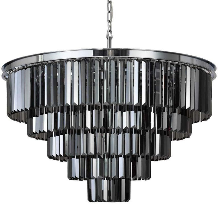 Crystal animal chandelier