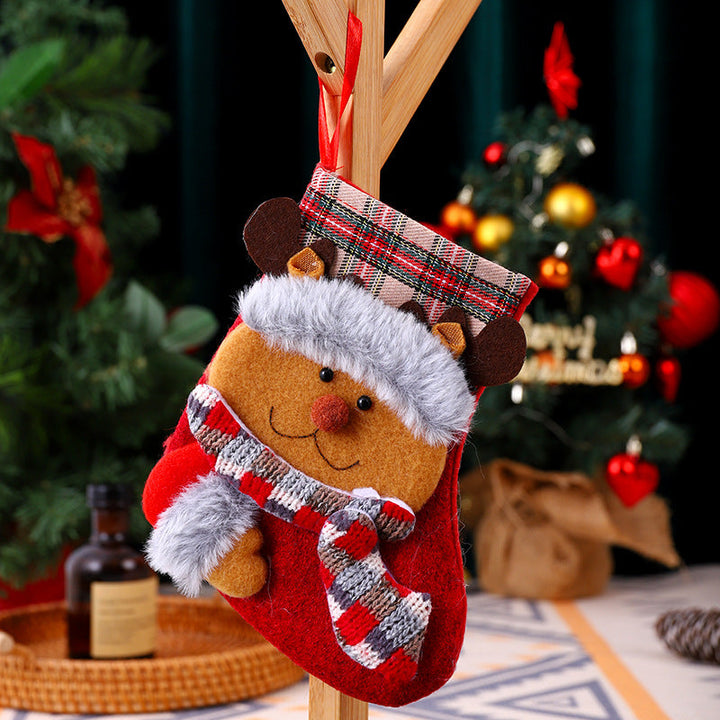 Christmas Fabric Sock