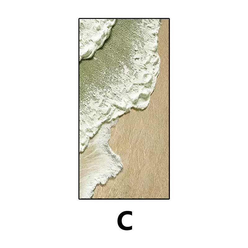 Abstract Textured Landscape Canvas Art