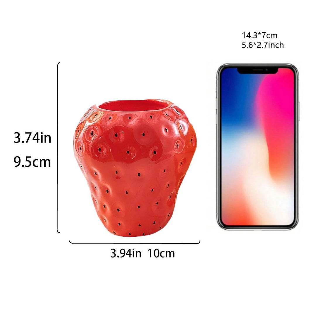 Home Decorative Strawberry Shaped Pot