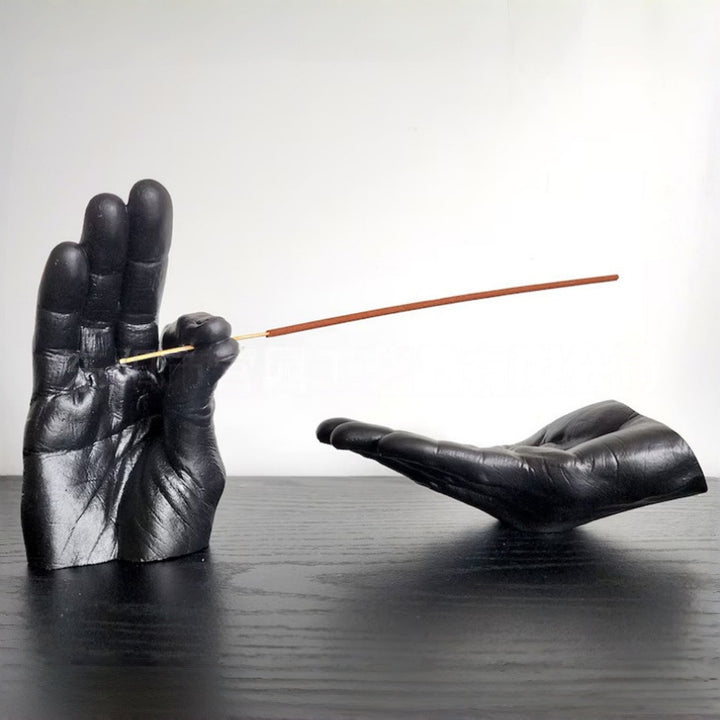 Decorative Hand Gesture Incense Holder