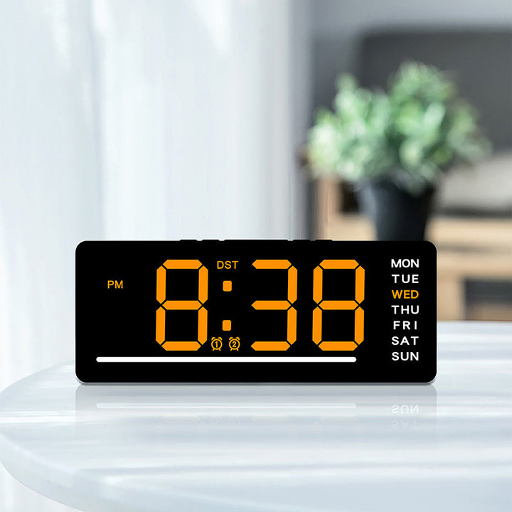 Digital LED Alarm Clock with Large, Clear Display and Multiple Alarm Functions
