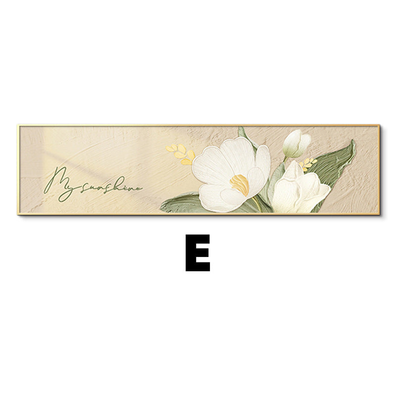 Floral-Inspired Horizontal Framed Wall Art