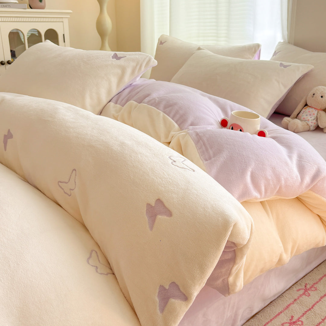 Luxurious Plush Duvet Set