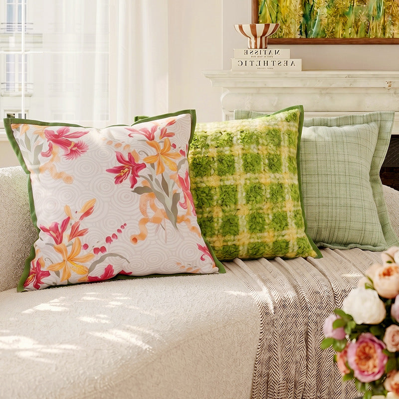 Decorative Ruffled Throw Pillow