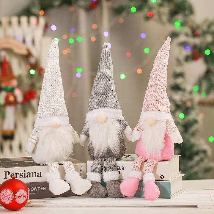 Cute Christmas Gnome Decoration Figure