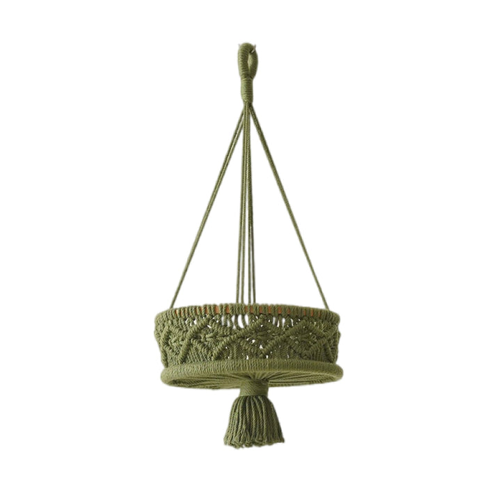 Multi-Tiered Macrame Hanging Storage